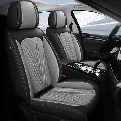 Cubierta de asiento de primera fila de auto para Kia Soul 2020-2023 almohadilla protectora de cuero sintético 2 piezas Foto 1 de 4