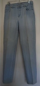 CHICO'S PLATINUM BASIC HELLBLAUE JEANS "QUARTZ JEAN" EUC - GRÖSSE 1 Reg. - Bild 1 von 3