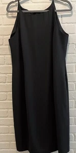 Vintage Sharon Young Size 12 Halter Top Black Dress Holiday Party, Dinner Date - Picture 1 of 5