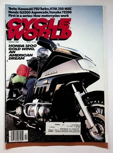 1984 March Cycle World Motorcycle Magazine Honda GL1200 Aspencade Yamaha YZ250 - Picture 1 of 7
