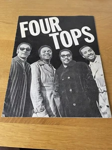 The Four Tops Tour Programme - Imagen 1 de 1