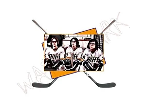 Men's Parody T-Shirt: Slapshot Hanson Brothers Hockey - Picture 1 of 7