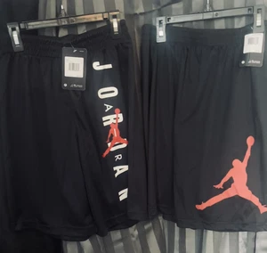 2-Pair New Boys Nike Jordan Shorts-Size XL  X-Large -Youth Big Boys-NWT - Picture 1 of 4