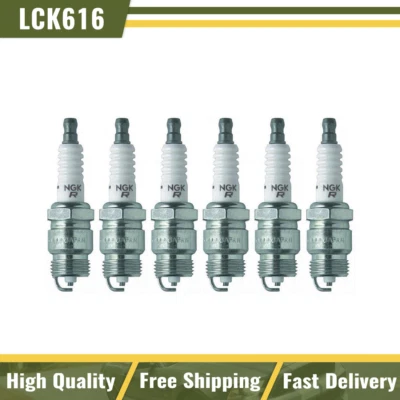 Para Ford Bronco 1966 1967 1968 1969 1970 delantero+trasero 6 piezas bujía NGK Foto 1 de 4