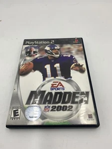 Madden NFL 2002 (Sony PlayStation 2, 2001) Preowned #Z - Picture 1 of 4