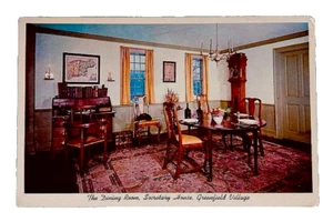 Dearborn MICHIGAN Postcard • Dining Room, Secretary House, Greenfield Village - Picture 1 of 2