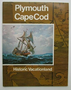 Historic Plymouth and Cape Cod Massachusetts Illustrated Booklet - Picture 1 of 7