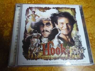 HOOK Soundtrack 2-CD, John Williams, La-La Land LLLCD-1211 Ltd=5000 826924121122 Foto 1 de 4