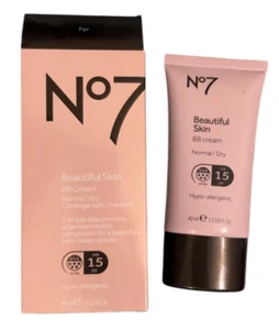 No 7 Beautiful Skin BB Cream Normal/Dry UVB 15 40ml (FAIR) - Picture 1 of 1