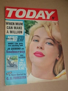 Today Magazine September 9 1961 Leslie Caron front cover (Mike Hailwood) - Picture 1 of 2