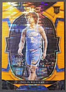 2022-23 Select FOTL Rookies/15 Orange Pulsar Prizm #99 Jaylin Williams RC SSP - Imagen 1 de 22