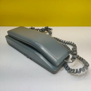 Telefono Vintage Northern Telecom 1986 Blu Grigio Touch-Tone Pulsanti a forma di pillola - Foto 1 di 7