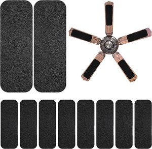 10 Pcs Ceiling Fan Filters for Blades- Activated Carbon Ceiling Fan Air Purifier - Picture 1 of 11