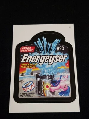 2006 Topps Wacky Packages ENERGEYSER H2O #52 ANS 3 - Image 1 of 2