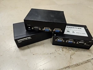 Manhattan Video Splitter VGA Professionale 2 vie 350 MHz NO ALIMENTATORE - Foto 1 di 3