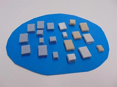 ANYSCALE MODELS oo gauge model railway resin 25 Line or road side relay cabinets 025