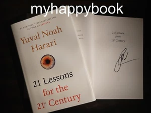 SIGNED 21 Lessons for the 21st Century by Yuval Noah Harari, autographed, new - Imagen 1 de 10