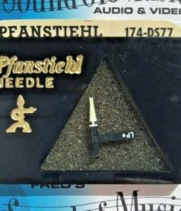 NEW Pfanstiehl 174-DS77 Diamond Needle Stylus "Dual Needle" 174DS77 astatic n89 - Picture 1 of 5