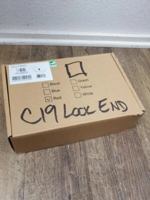 H7 ♻ Tripp Lite PDU Plug Lock Connector C20 Power Cord to C19 Outlet Blue 94pk ♻ - Image 1 of 4