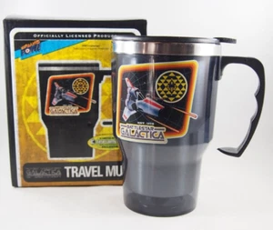 Entertainment Earth LTD Battlestar Galactica 35th Anniversary Travel Mug 14oz - Picture 1 of 15