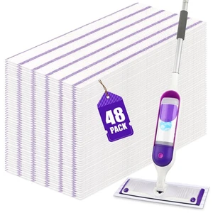 48 Stück Einweg Power Mop Nachfüllpack Wischpads kompatibel für Swiffer Powermop - Bild 1 von 7
