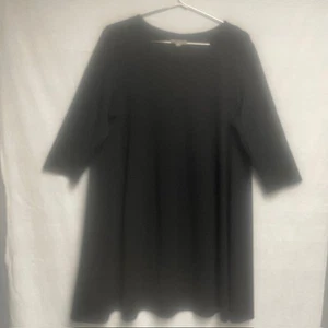 Loft Pull Over Damen Kleid 3/4 Arm - schwarz - Größe XL - Bild 1 von 6