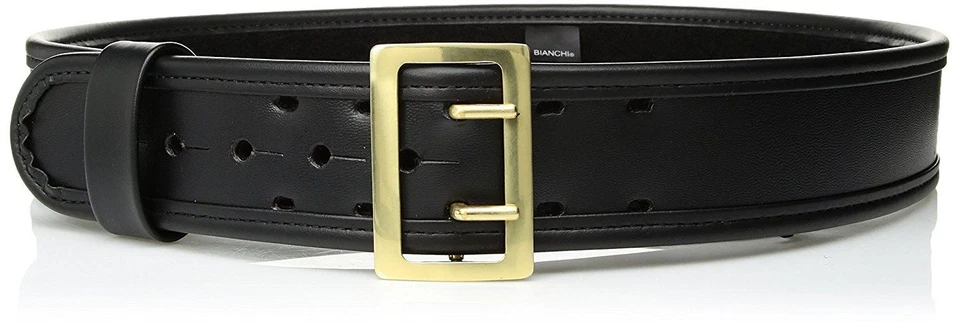 Cinturón Bianchi 7960 AccuMold Elite Sam Browne - negro liso, latón, cintura: 1017047 Foto 1 de 1