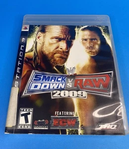 WWE SmackDown vs Raw 2009 (Sony Playstation 3) PS3 - Komplett - Bild 1 von 2