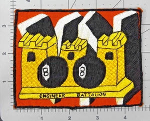 1938 of 10000 US Army Patch 88th Engineer Battalion Vietnam - Picture 1 of 2