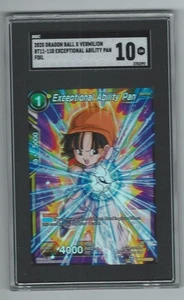 2020 Dragon Ball Z Vermilion Bloodline Ability PAN Foil Graded SGC 10 pop 1 - Picture 1 of 2