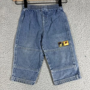 Vintage 90er König der Löwen Simba Disney Jeans Hose 24 Monate Kinder Kleinkind selten - Bild 1 von 7