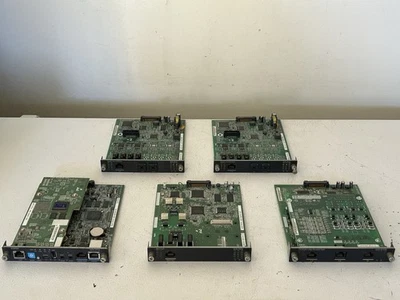 Lote de tarjetas de sistema telefónico NEC SV9100 GCD-CP10, GCD-4COTB, (2) GCD-4LCF, GCD-PRTA Foto 1 de 4