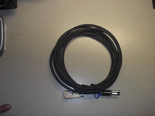 NEW Molex Tape Drive SAS CABLE SFF-8088 TO SFF-8470 5M 15ft 74547-2055 - Image 1 of 1