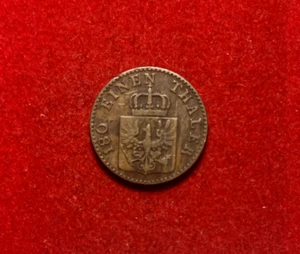 Prussia 1852 A 2 Pfennig Copper Coin KM#452 T4143 - Picture 1 of 2