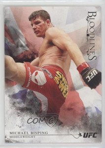 2014 Topps UFC Bloodlines Flag /148 Michael Bisping #18