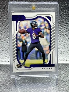 2022 Absolute Football Purple Fanatics Exclusive Lamar Jackson SP - Picture 1 of 6