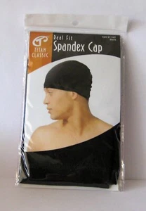 Cappellino in spandex Real Fit, colore nero, 1 Ea, taglia unica - Foto 1 di 2