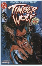 Timber Wolf 1992 series # 1 near mint comic book