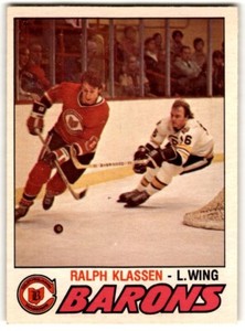 1977-78 O-Pee-Chee Ralph Klassen #372 Cleveland Barons