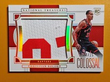 Christian Koloko 2022-23 National Treasures 22/25 Colossal Jumbo Patch RC#CR-TKC