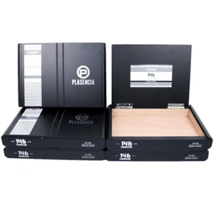 Lote de 5 Plasencia Gordo Monte Carlo Caja de Puros Madera 10.25" x 7.25" x 1.5" Juego - Imagen 1 de 9