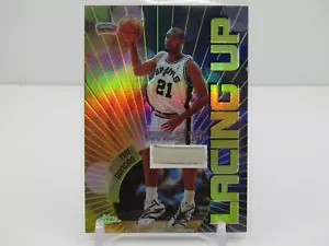 ¡Refractor de cordones cromados Tim Duncan 2002 Topps! #12/50! SSP! ¡SPURS! - Imagen 1 de 2