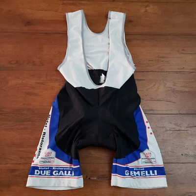 Anna Neri Mens 6-XXL Cycling Bibshorts 6" 15" (7.5/10) Pad Spandex 2XL - Image 1 of 4