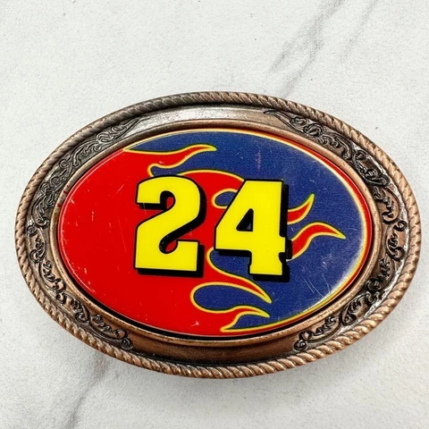 Nascar Racing Jeff Gordon 24 Belt Buckle Cover