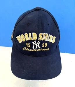 Vintage~American Needle~World Series 1999 Champions~NY Yankees~Strapback~Hat~USA - Picture 1 of 12