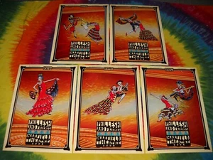 PHIL LESH GRATEFUL DEAD MAY 13-18 2008 WARFIELD SKELETON CONCERT 5 POSTER SET - Picture 1 of 7