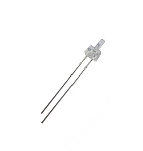 10 ud. 2 mm LED BLANCO CÁLIDO - Carcasa impermeable Tower Led cabeza larga - Imagen 1 de 1