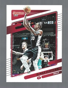 2021-22 Panini Donruss #21 DeMar DeRozan Chicago Bulls San Antonio Spurs Card - Picture 1 of 1