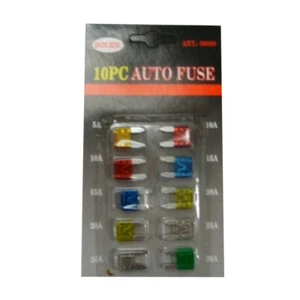10x KFZ-Sicherungen Flachsicherungen Sortiment Auto Motorrad Boote mit 12V / 24V - Bild 1 von 1