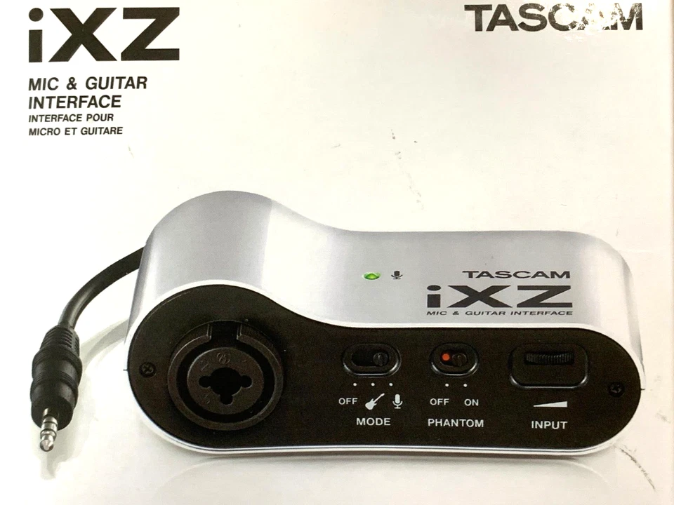 Tascam iXZ – Mikrofon-/Gitarreninterface für iPad/iPhone/iPod - Bild 1 von 1
